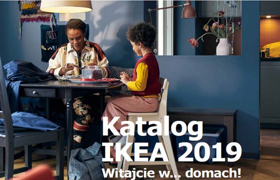 Katalog IKEA na 2019 rok z aranżacjami całych domów. 5,3 mln drukowanych egz.