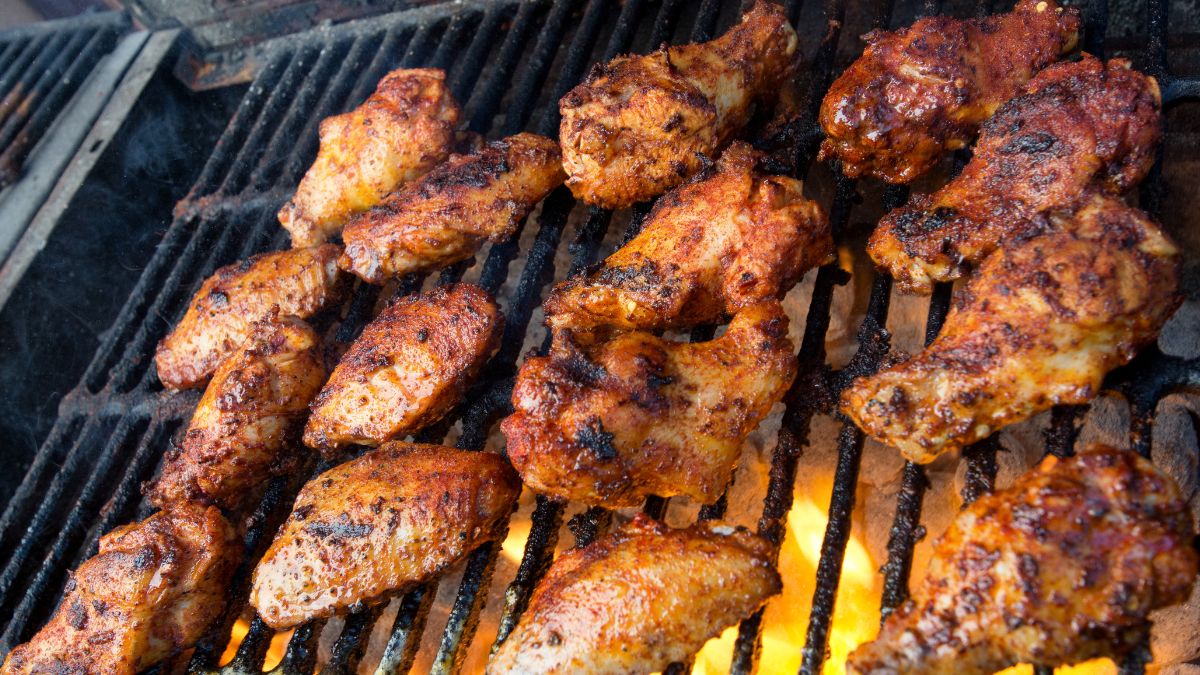 Skrzydełka z grilla - Pyszności