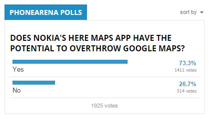 HERE vs. Google Maps - zapowiada się ciekawa konkurencja 2