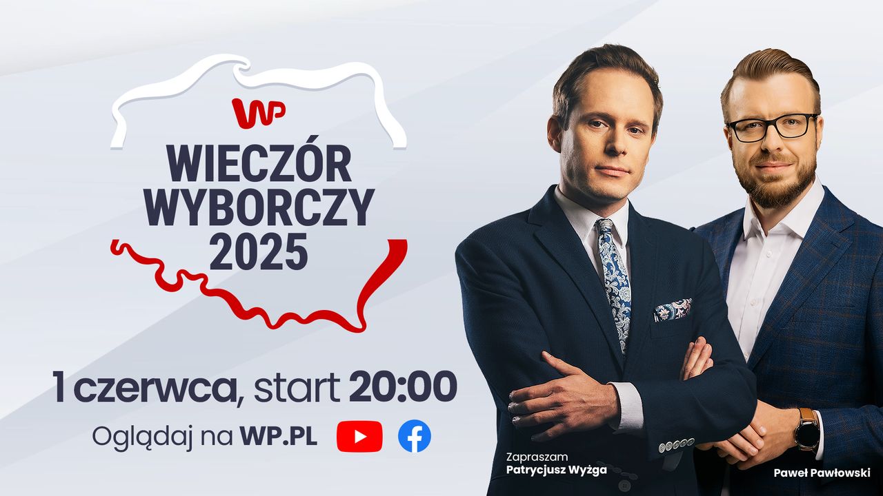 Wybory prezydenckie 2025. Wieczór wyborczy w Wirtualnej Polsce