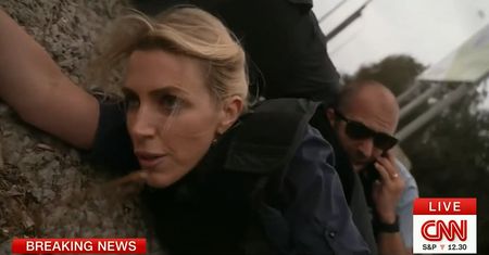 Koszmar reporterki w Gazie. Szokująca transmisja