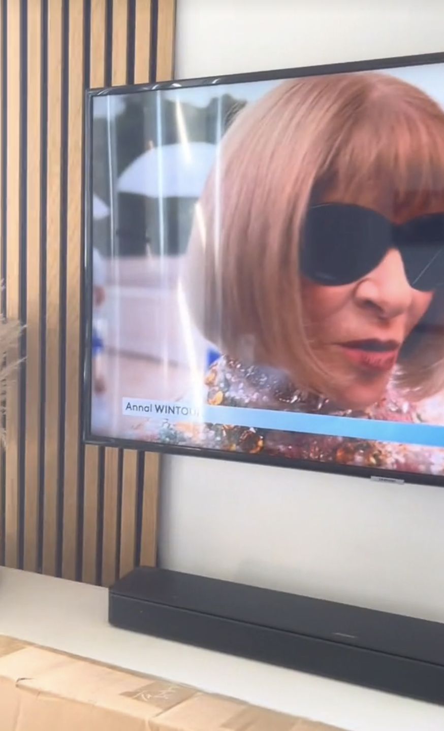 Wpadka podczas rozmowy z Anną Wintour