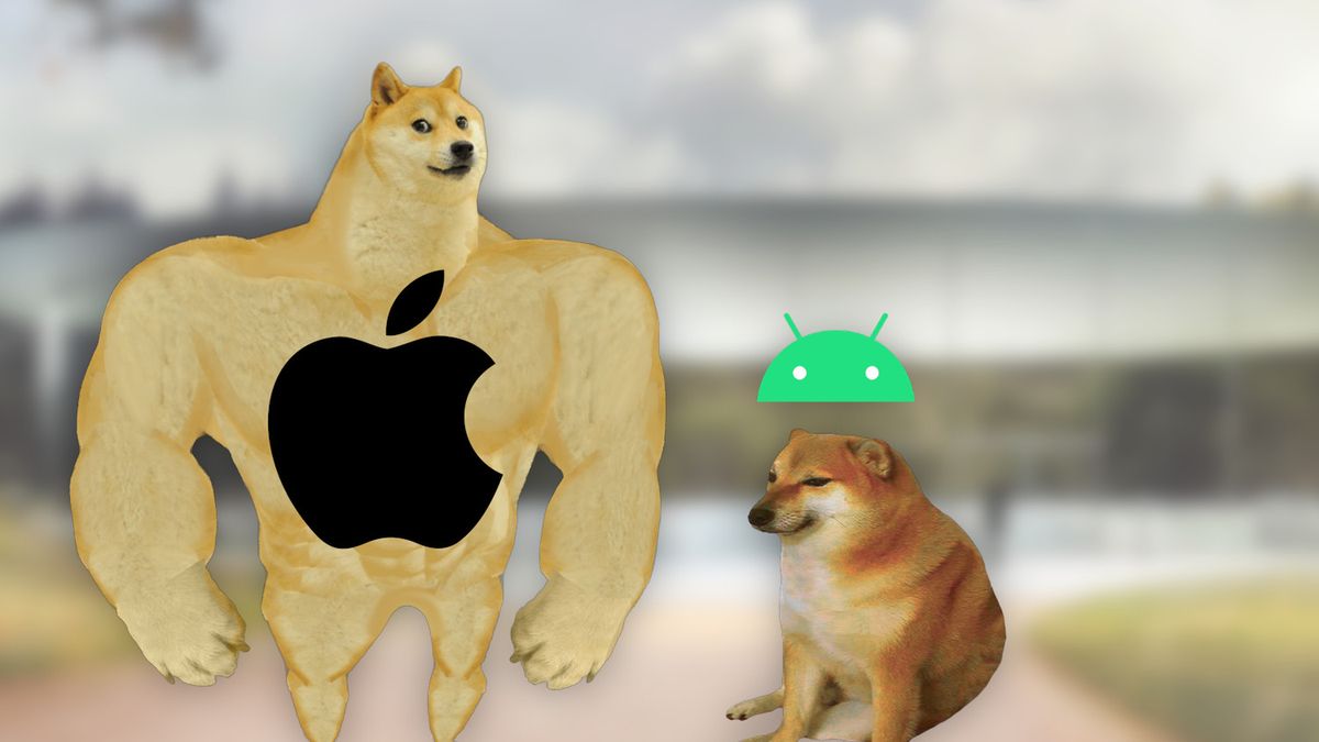 Ależ manipulacja. Tak, według Apple'a, wygląda typowy smartfon z Androidem 1