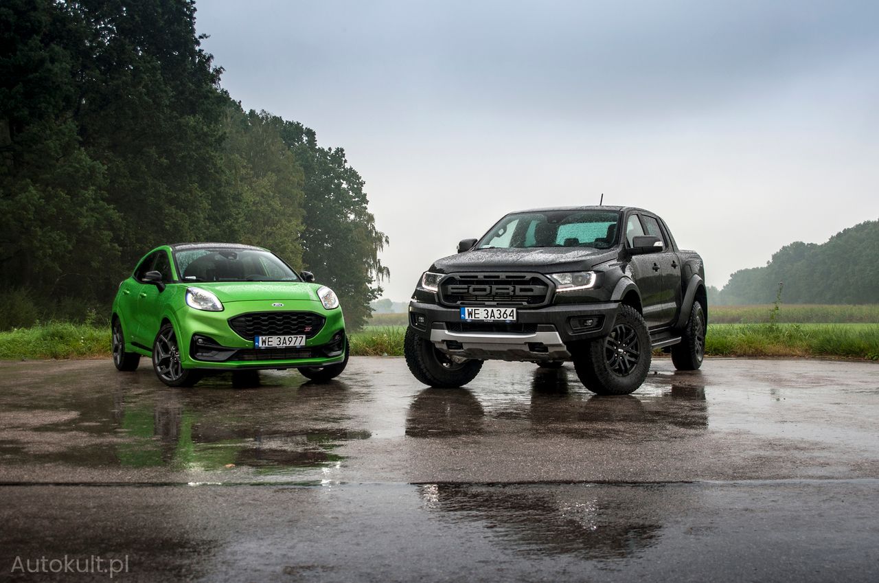Test: Ford Puma ST i Ford Ranger Raptor – łączy je więcej, niż myślisz