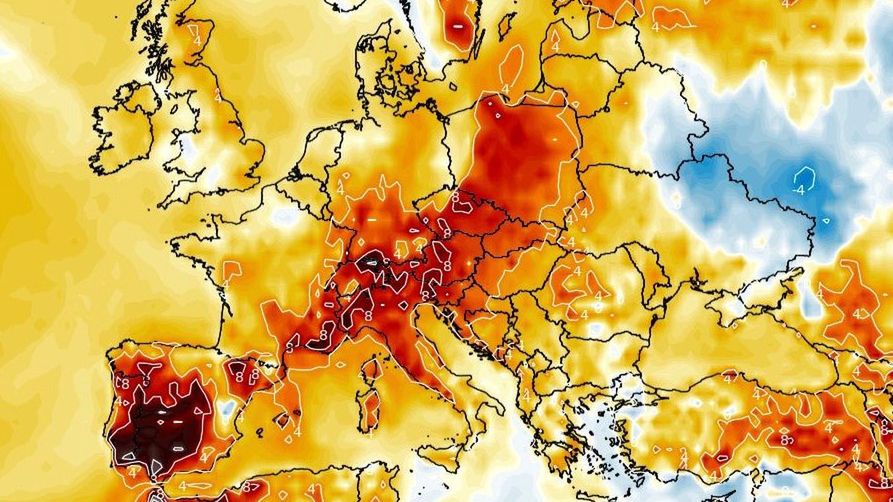 Pogoda. Front burzowy nad Polską