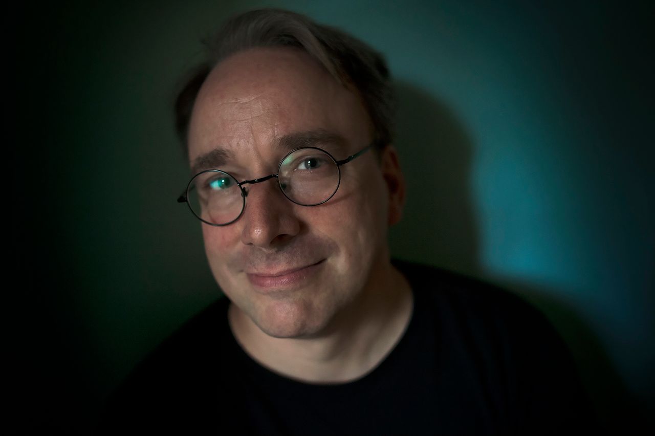 Linus Torvalds przyznaje, że nie pisze już kodu, fot. Getty Images