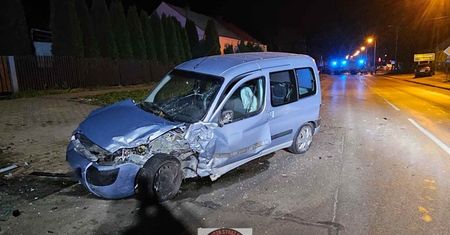 Wypadek w Ćmielowie