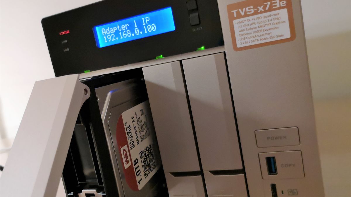 Jeden z NAS-ów firmy QNAP