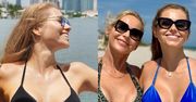 Agata Rubik podbija florydzką plażę z mamą i chwali się ich wspólnym zdjęciem w bikini: "Jak milion dolarów" (FOTO)