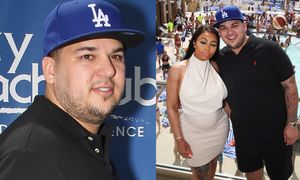 Rob Kardashian JUŻ TAK NIE WYGLĄDA.  Odmieniony brat słynnych celebrytek wpadł na urodziny Kim. Poznajecie go? (FOTO)