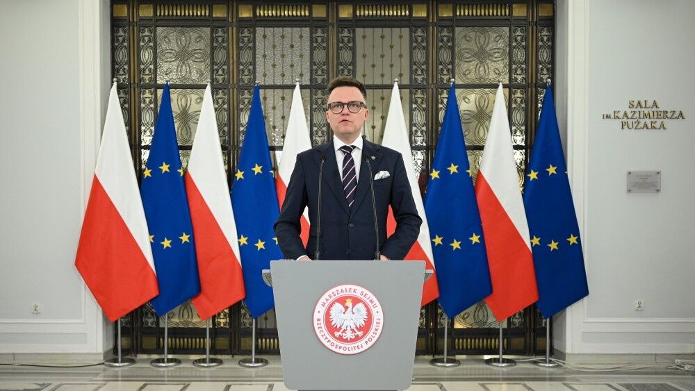 Szymon Ho�ownia
Warszawa, 08.01.2025. Marsza�ek Sejmu Szymon Ho�ownia na briefingu prasowym w Warszawie, 8 bm. Marsza�ek Ho�ownia og�osi�, �e wybory prezydenckie odb�d� si� 18 maja. (aldg) PAP/Marcin Obara
***Do tego materia�u zdj�ciowego dost�pna jest r�wnie� depesza w systemie CSI, pt.: Marsza�ek Sejmu: wybory prezydenckie odb�d� si� 18 maja (kr�tka)***
Marcin Obara
X kadencja, 10, 10., briefing, Dziesi�ta, kadencji, obrad, polityk polityka, Polityka, posiedzenie, Posiedzenie Sejmu, sejm, Sejm RP, sejmu