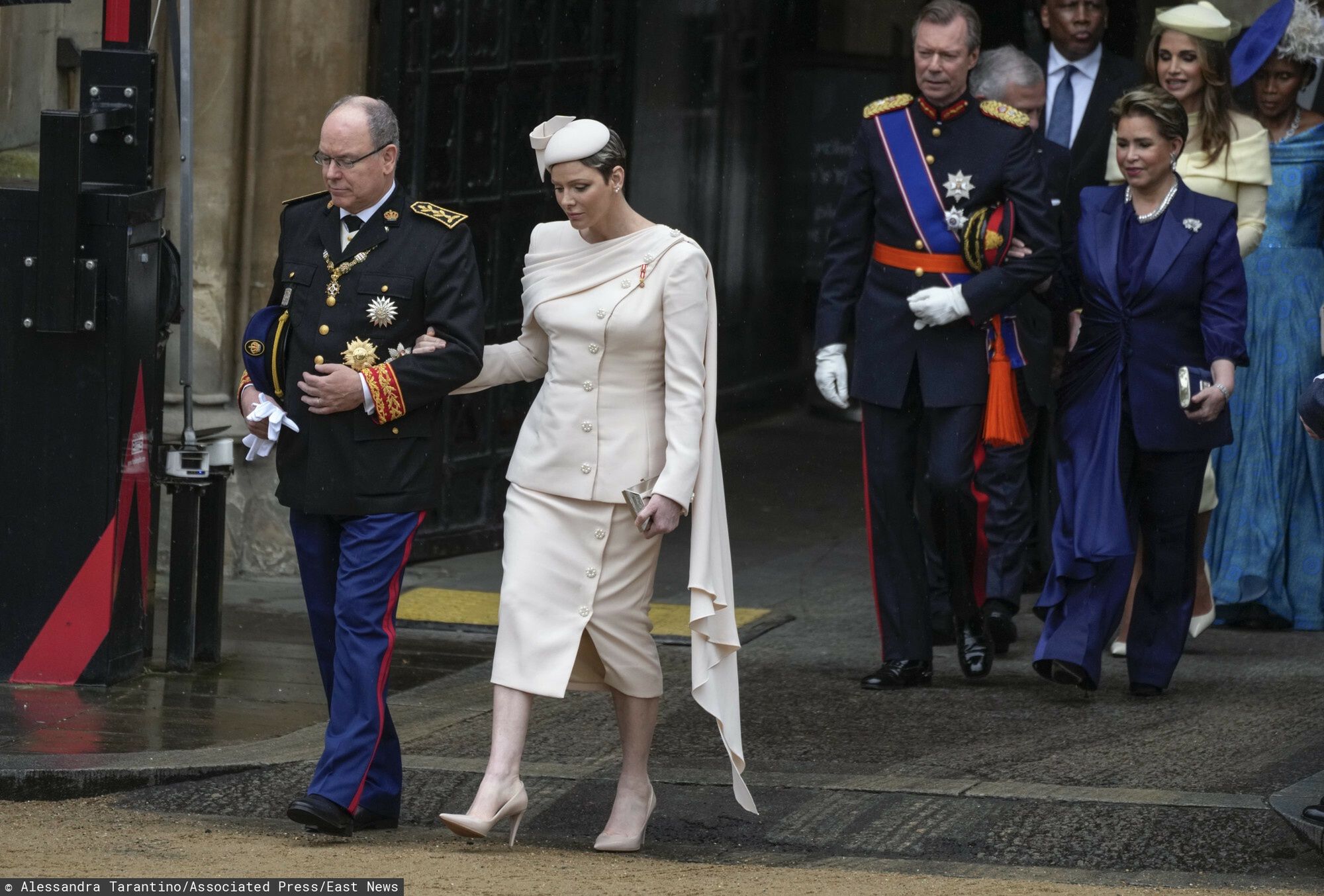 księżniczka Charlene i książę Albert