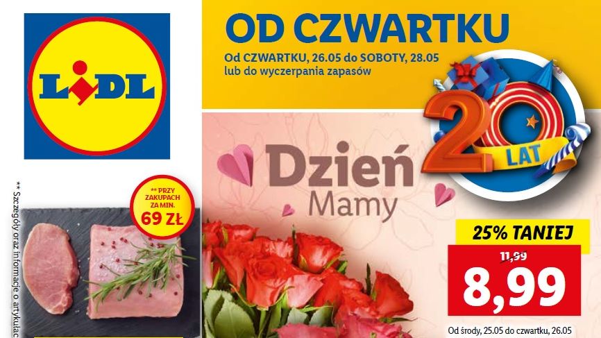 Lidl gazetka od czwartku 26 maja [26.05]