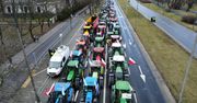 Ciągniki na ulicach Warszawy. Rolnicy zablokowali ważną arterię