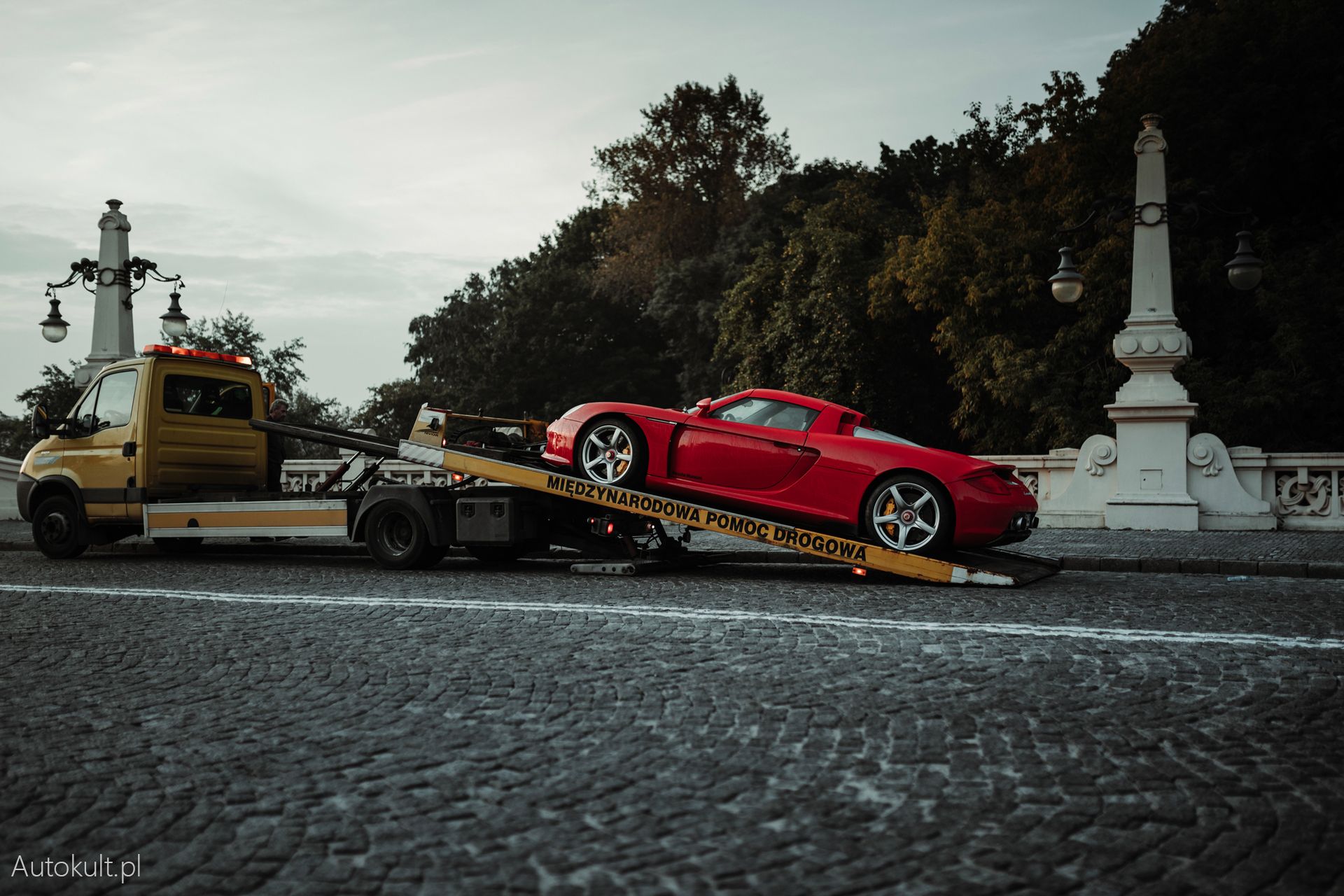 Porsche Carrera GT w Warszawie (2004)