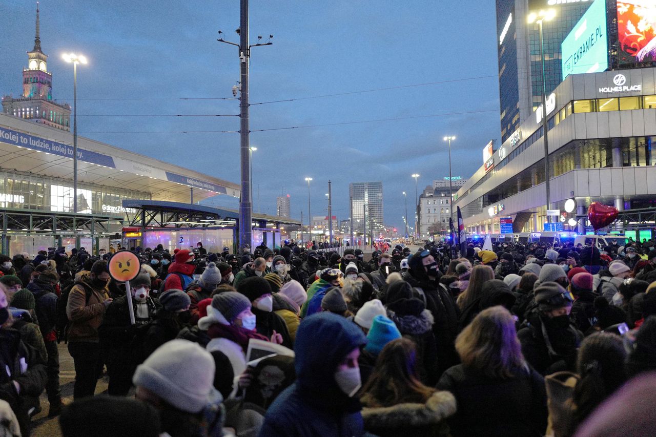 Protest strajku kobiet