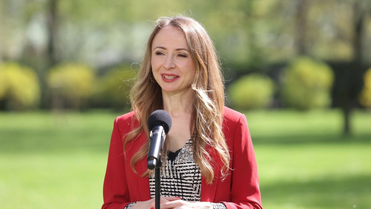 Konferencja premiera po posiedzeniu rz?du
09.04.2024 Warszawa Konferencja premiera po posiedzeniu rzadu, fot. Tomasz Jastrzebowski/REPORTER
N/z: Agnieszka Dziemianowicz-Bak
Tomasz Jastrzebowski/REPORTER