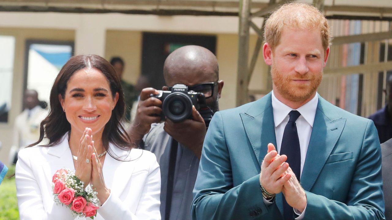 Księżna Meghan Markle i książę Harry w Nigerii