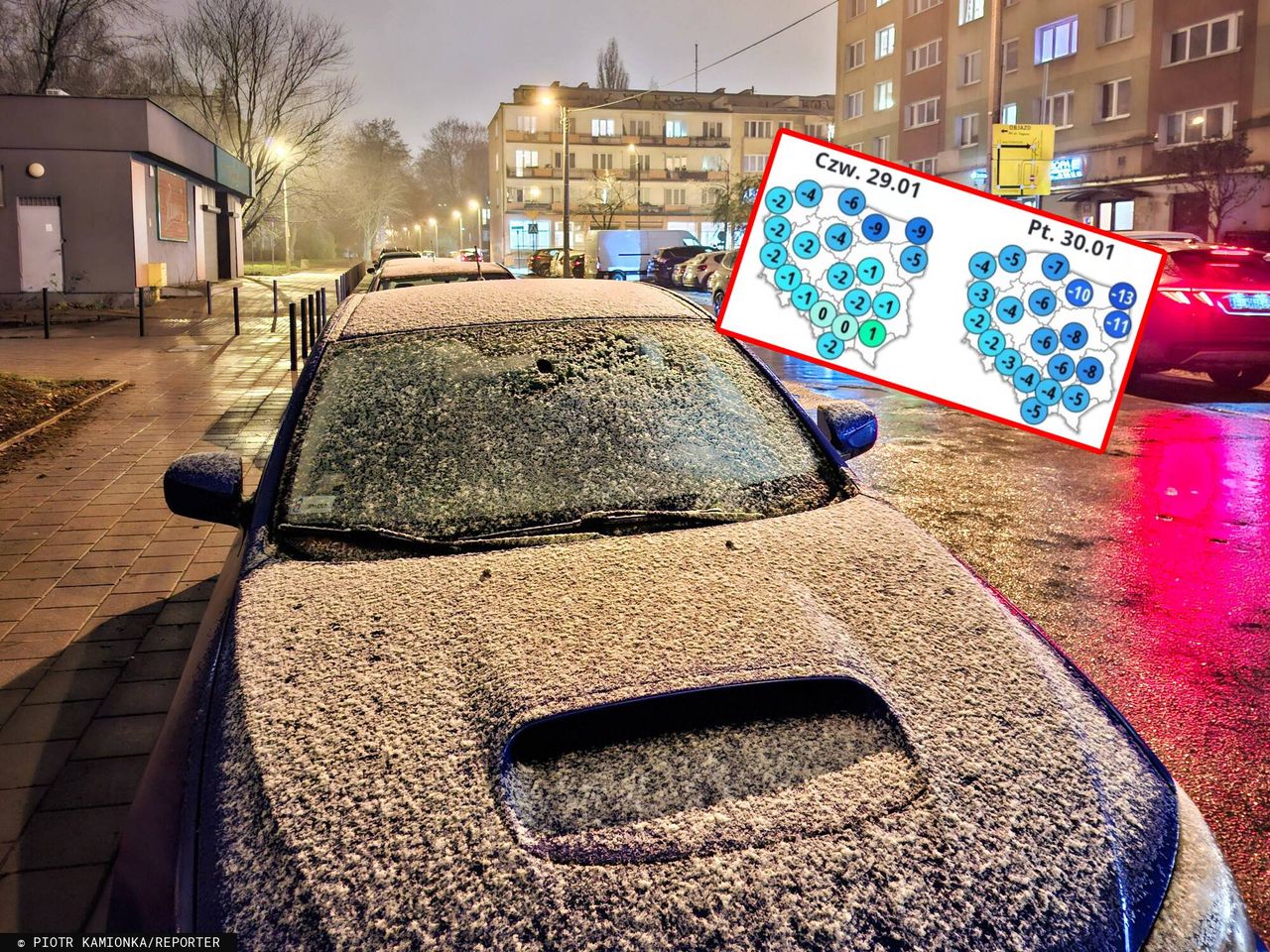 Zima nie odpuszcza, mróz znowu ściśnie. Zobacz prognozę