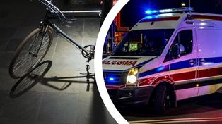 Zaklików: Pijany rowerzysta potrącony przez audi. Trafił do szpitala