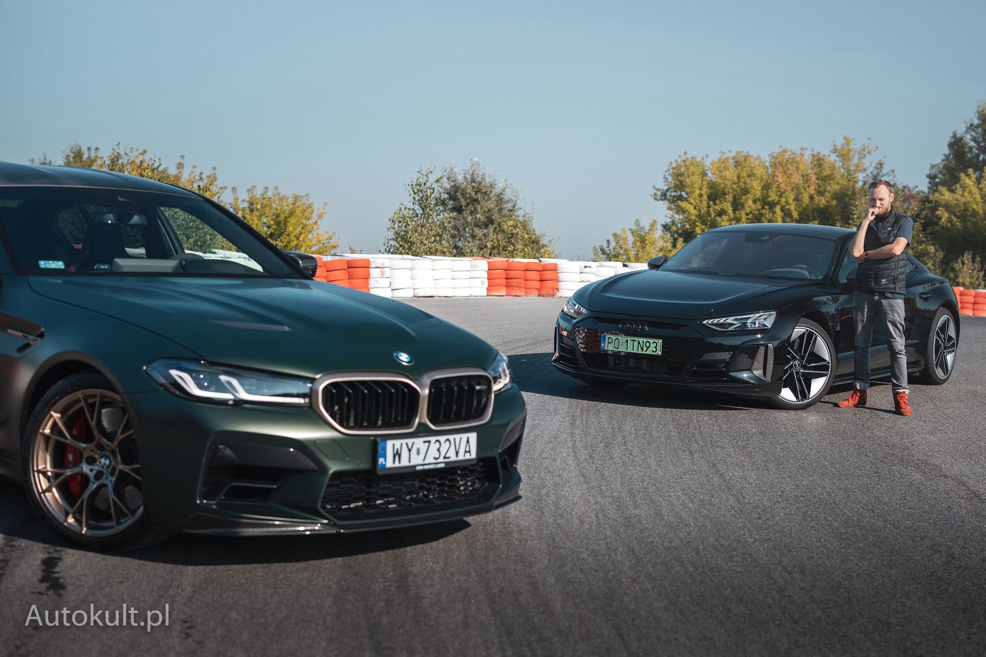 BMW M5 CS (2021) vs Audi RS e-tron GT (2022)
