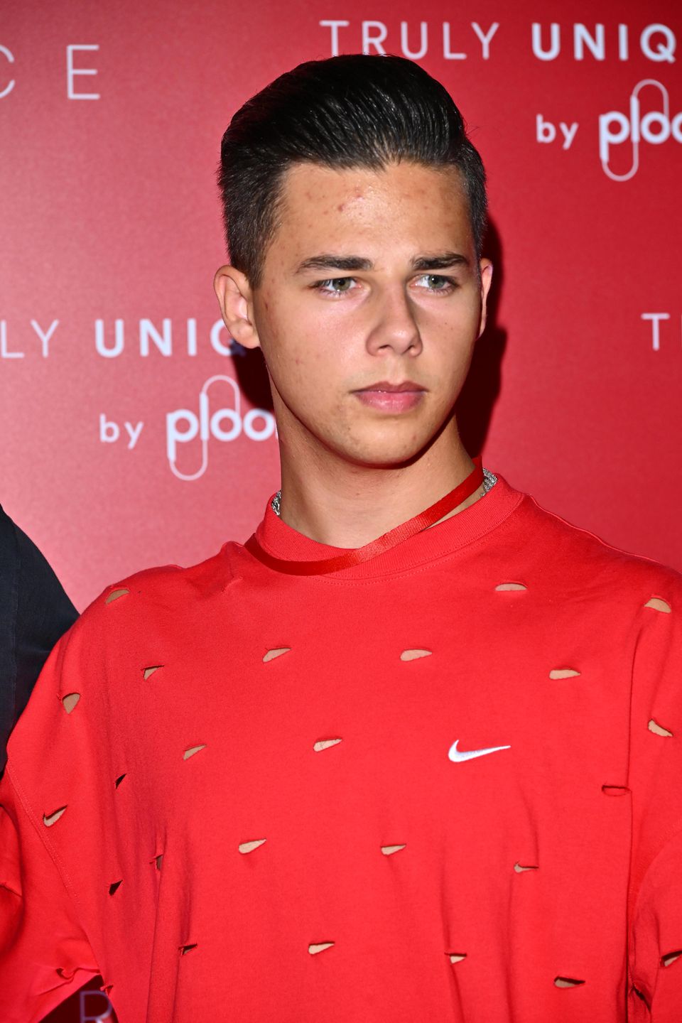 Alan Krupa pozuje z dziewczyną i "teściem"