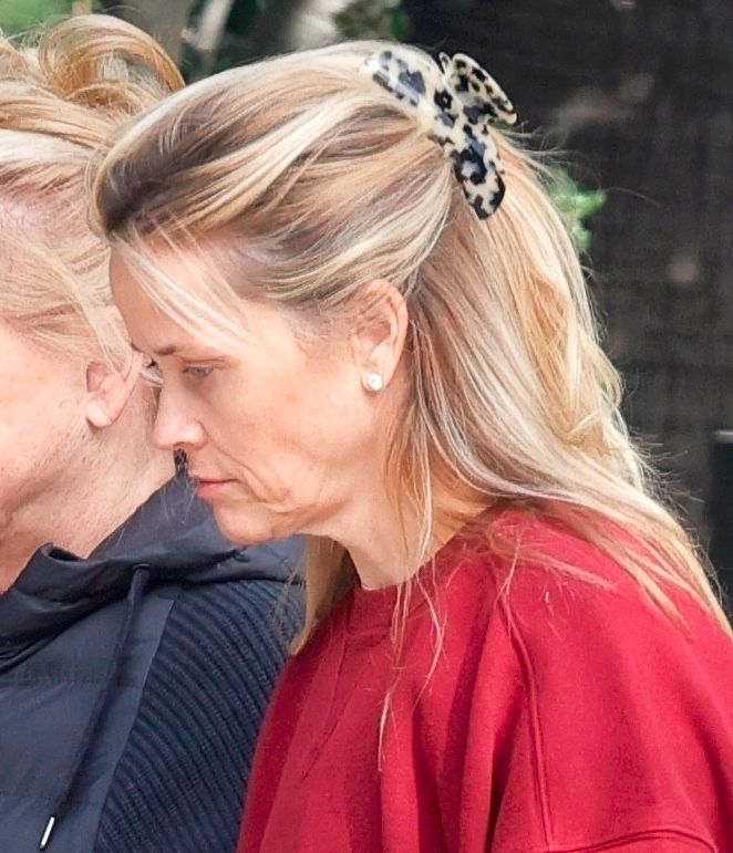 Reese Witherspoon na spacerze z mamą