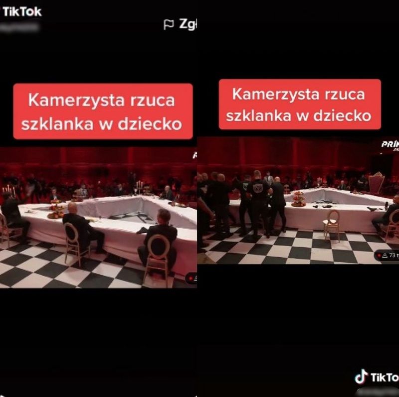 Kamerzysta awanturuje się na konferencji Prime Show MMA