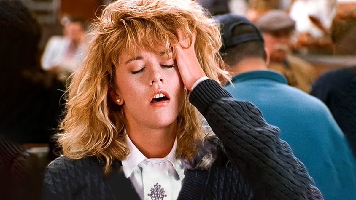 Meg Ryan w filmie "Kiedy Harry poznał Sally"
