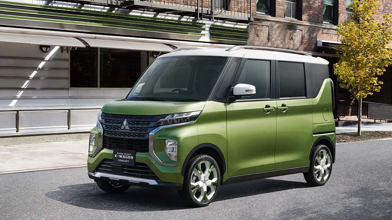 Mitsubishi Super Height K-Wagon Concept - typowa Japonia