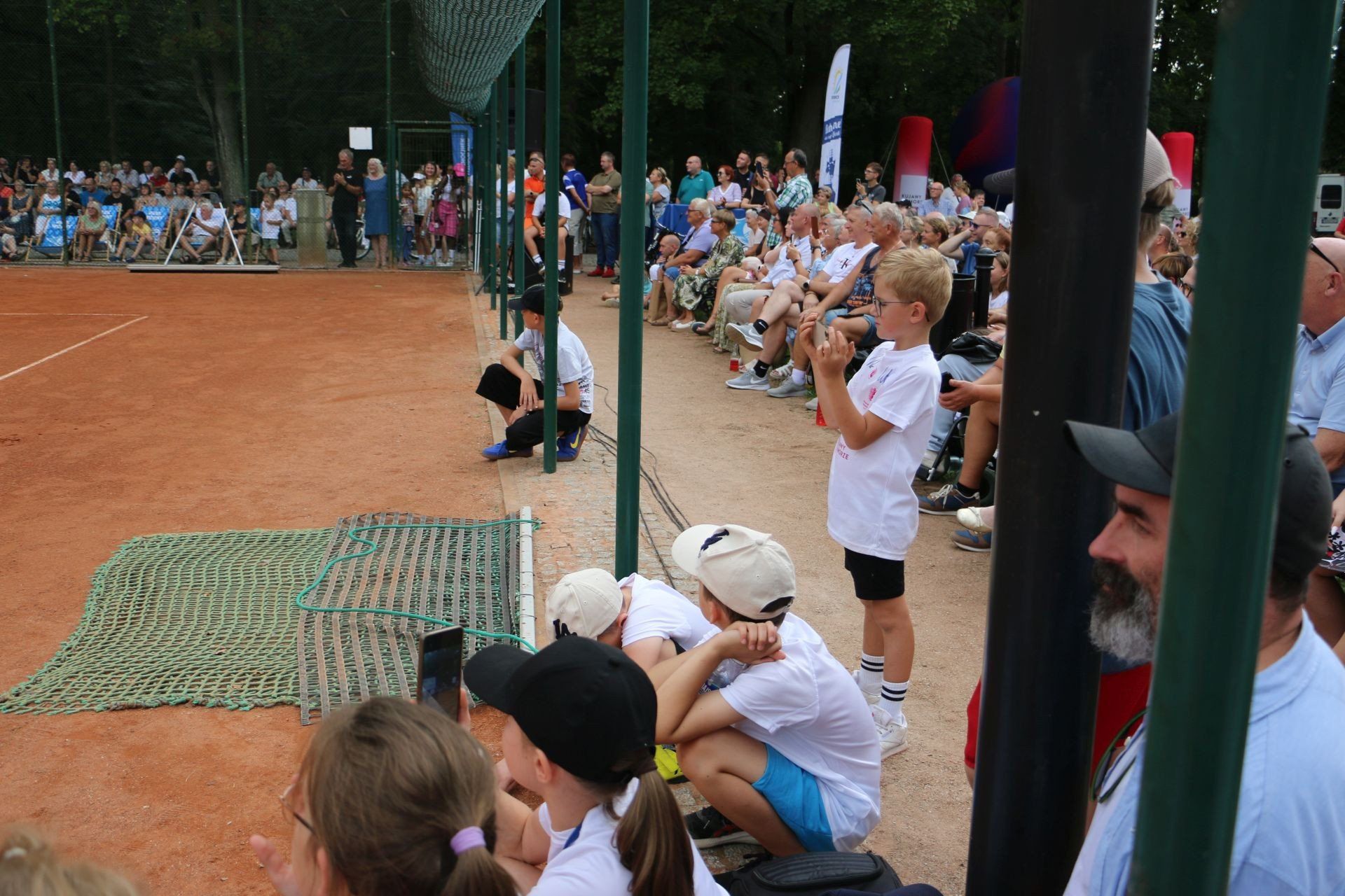 Agnieszka Radwańska w Ciechocinku. Na kortach w uzdrowisku zagrała z Dawidem Celtem