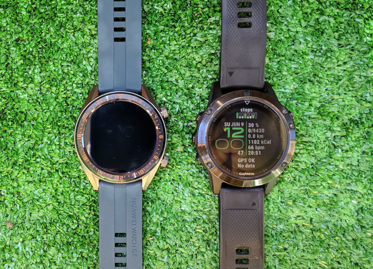 Huawei watch gt active vs garmin store fenix 5