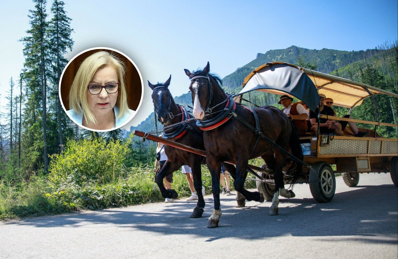 Kursy nad Morskie Oko zawieszone. Ministra apeluje
