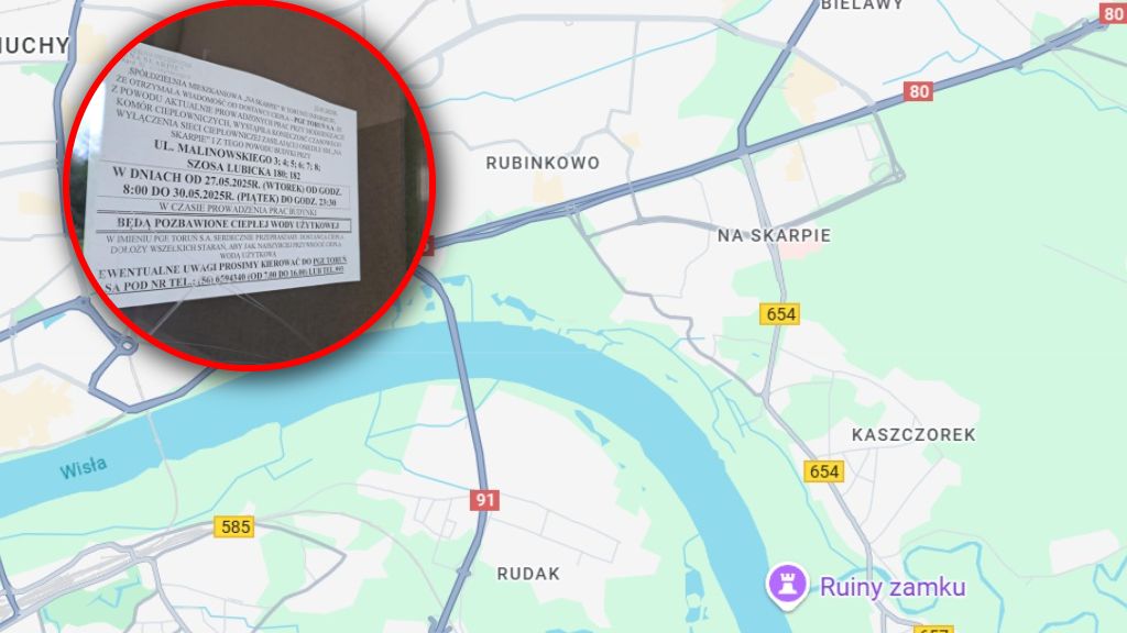 Torunianie przez kilka dni będą bez ciepłej wody