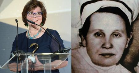 Mama Anny Lewandowskiej REŻYSERUJE FILM o położnej z Auschwitz!