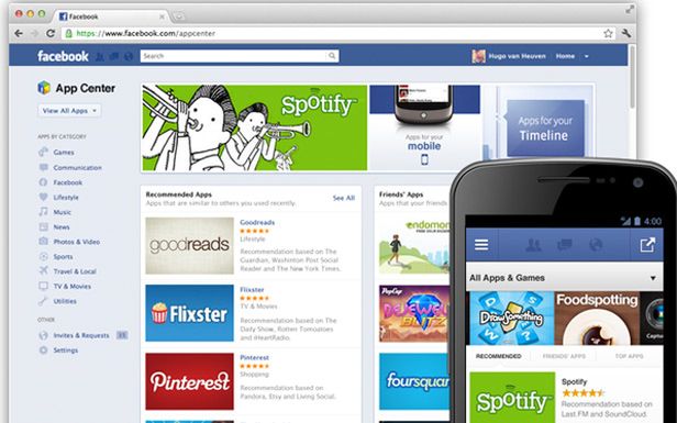 Facebook otwiera App Center - własny sklep z aplikacjami