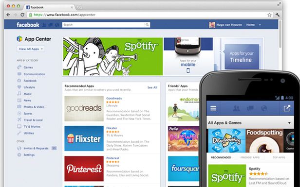 Facebook otwiera App Center - własny sklep z aplikacjami