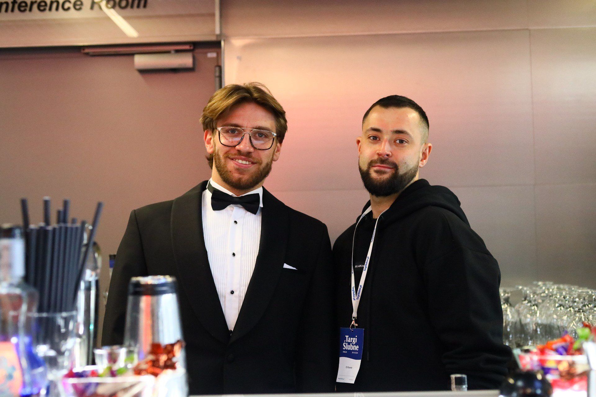 Byli również kieleccy modele Maciej Rękas i Cezary Ksel