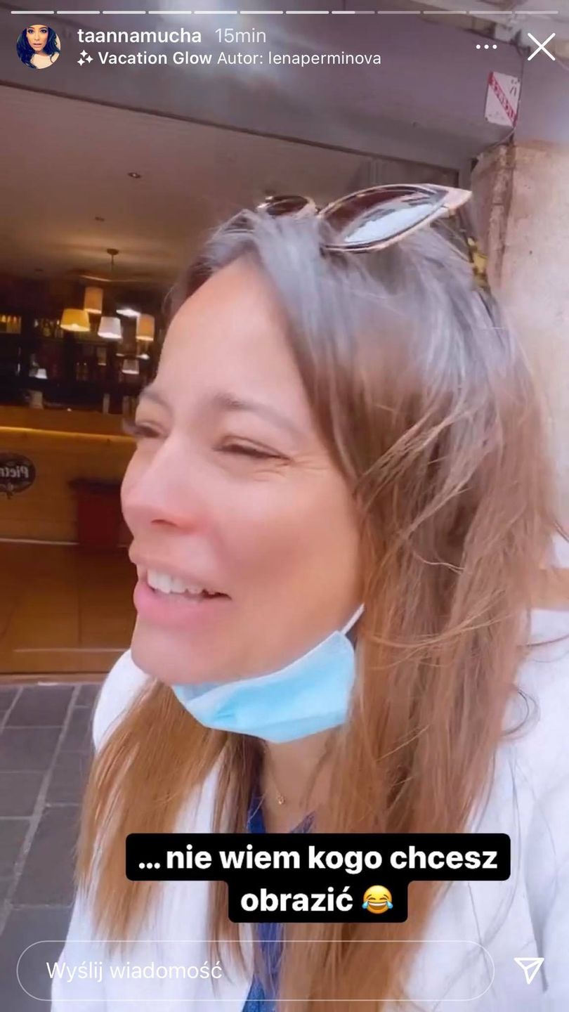 Anna Mucha krytykuje francuską kawę