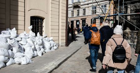Seria eksplozji we Lwowie. Kłęby dymu