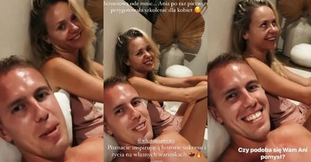Anna Skura i jej partner OCIEPLAJĄ WIZERUNEK po radach na temat omijania przepisów drogowych. Zorganizowali warsztaty ze "zmiany myślenia"...