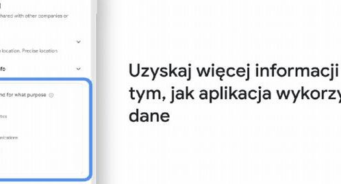 Sekcja Bezpieczeństwo danych w Google Play. Nowe obowiązki dla deweloperów