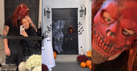 Małgorzata Rozenek udekorowała willę na Halloween. Internauta: "Nie szkoda kasy na te BZDURY?" (ZDJĘCIA)