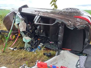 Gmina Giżycko: Hyundai wypadł z drogi. Kierująca zginęła na miejscu