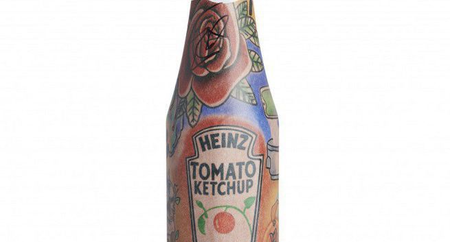 Kolekcjonerskie butelki ketchupu z tatuażem Eda Sheerana w kolejnej odsłonie kampanii Heinz