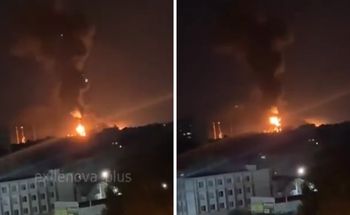 Atak dronów na Saratów. Uszkodzony zakład przemysłowy