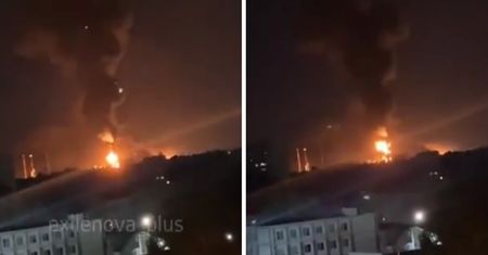 Atak dronów na Saratów. Uszkodzony zakład przemysłowy