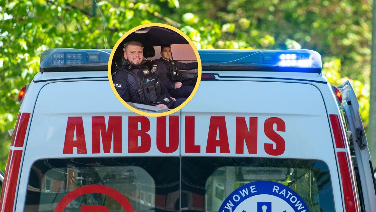 Błyskawiczna reakcja świadka i policjantów uratowała życie matki trojga dzieci