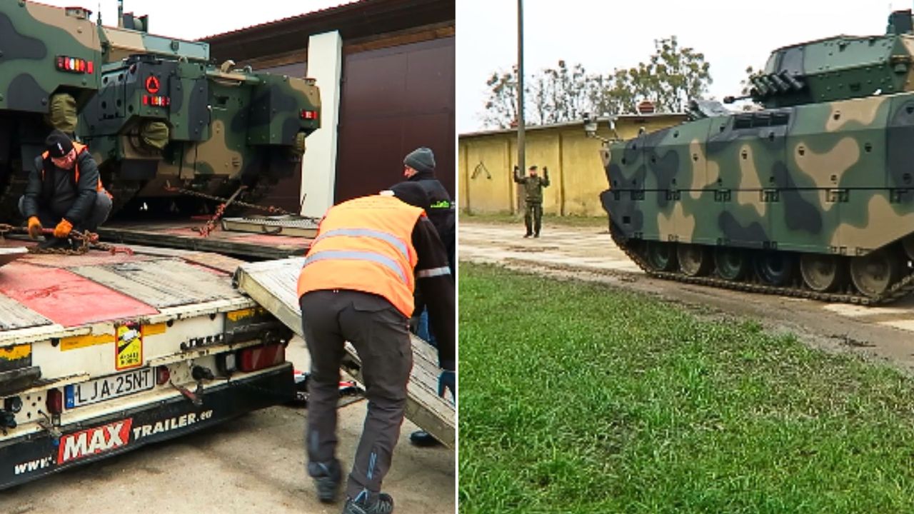 Nowy sprzęt w polskiej armii. Wozy Borsuk zaprezentowane w Giżycku