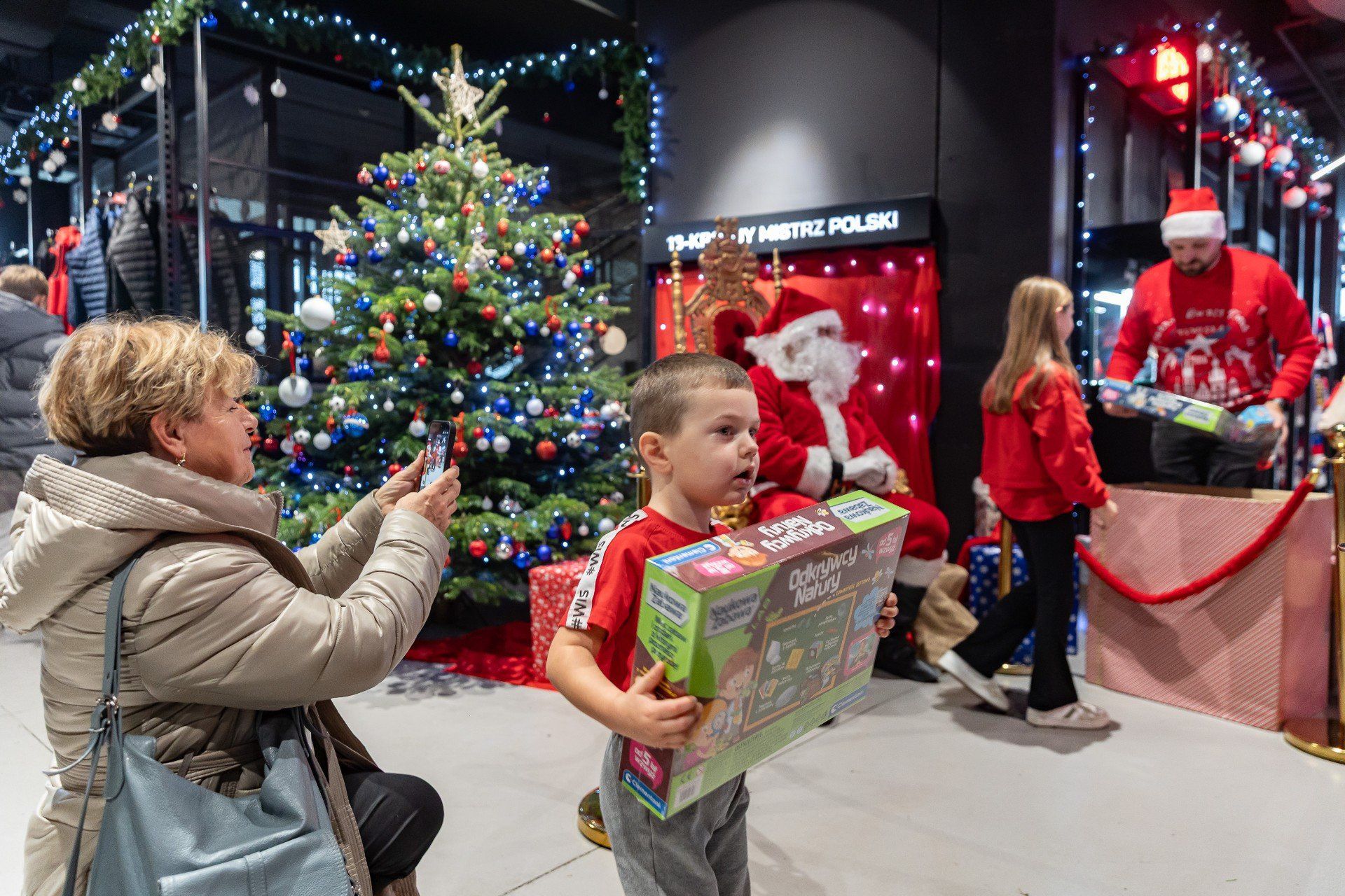 Mikołajki z Wisłą Kraków